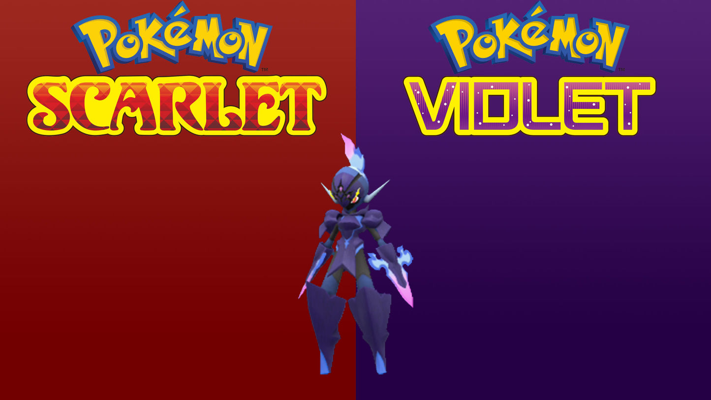 Pokemon Scarlet and Violet Shiny Ceruledge 6IV-EV Trained - Pokemon4Ever