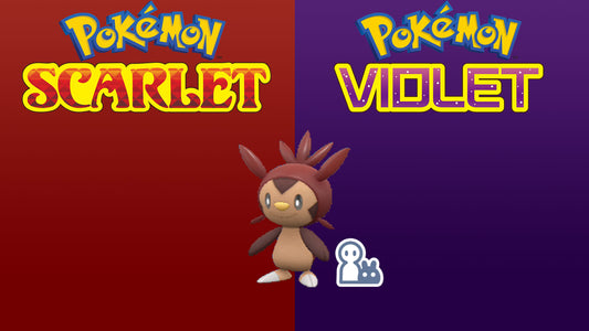 Pokemon Scarlet and Violet Shiny Chespin (Mini Mark)