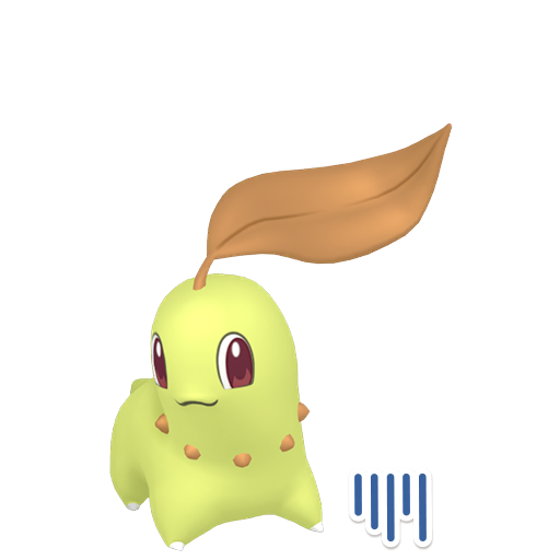 Pokemon Scarlet and Violet Marked Shiny Chikorita 6IV-EV Trained - Pokemon4Ever