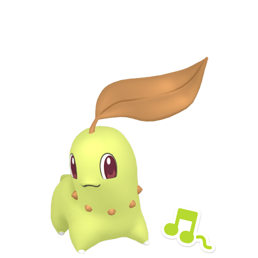 Pokemon Scarlet and Violet Marked Shiny Chikorita 6IV-EV Trained - Pokemon4Ever