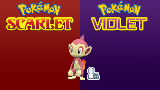 Pokemon Scarlet and Violet Marked Shiny Chimchar 6IV-EV Trained - Pokemon4Ever