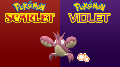 Pokemon Scarlet and Violet Marked Shiny Corphish 6IV-EV Trained - Pokemon4Ever