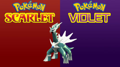 Pokemon Scarlet and Violet Shiny Dialga 6IV-EV Trained - Pokemon4Ever