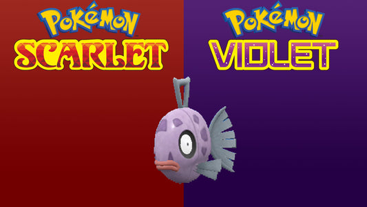 Pokemon Scarlet and Violet Shiny Feebas 6IV-EV Trained