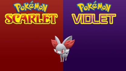 Pokemon Scarlet and Violet Shiny Fennekin