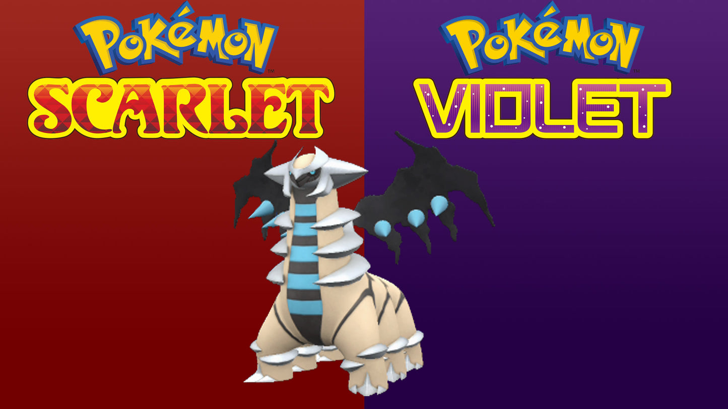 Old event Pokémon can have size marks (featuring 2013 shiny Giratina with  tiniest Mark) : r/PokemonScarletViolet