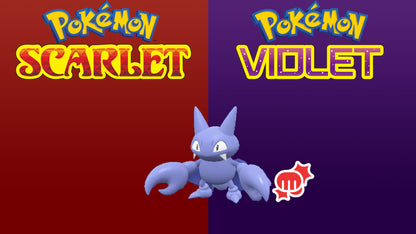 Pokemon Scarlet and Violet Marked Shiny Gligar 6IV-EV Trained - Pokemon4Ever
