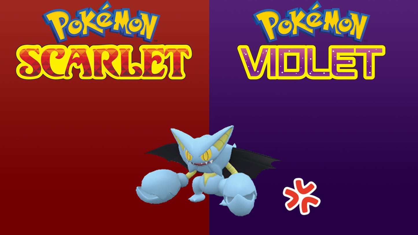 Pokemon Scarlet and Violet Marked Shiny Gliscor 6IV-EV Trained - Pokemon4Ever