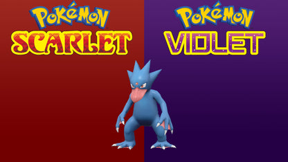 Pokemon Scarlet and Violet Shiny Golduck 6IV-EV Trained - Pokemon4Ever