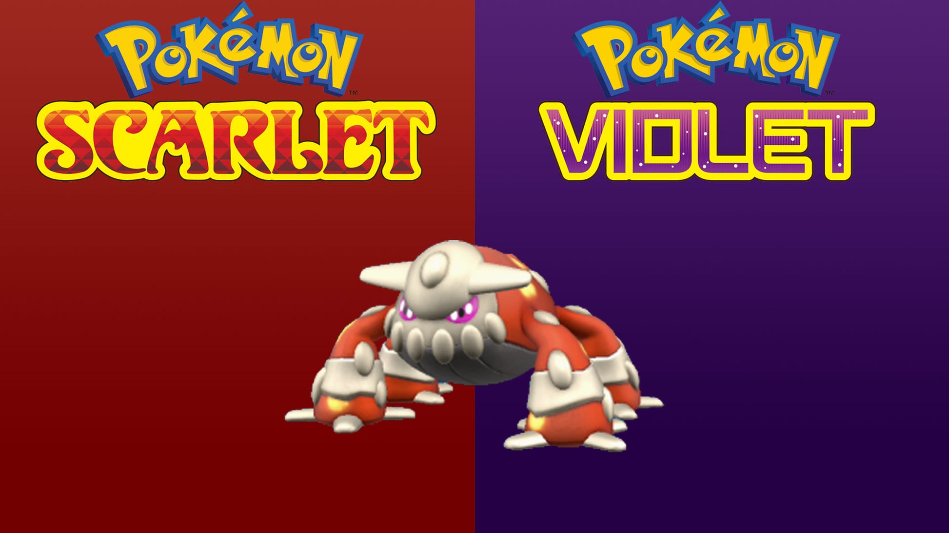 Pokemon Scarlet and Violet Shiny Heatran