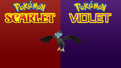 Pokemon Scarlet and Violet Shiny Hisuian Braviary