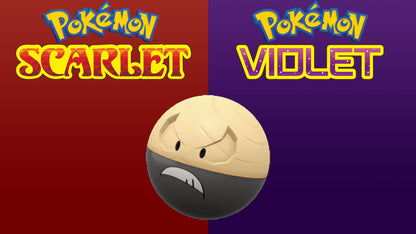 Pokemon Scarlet and Violet Shiny Hisuian Electrode