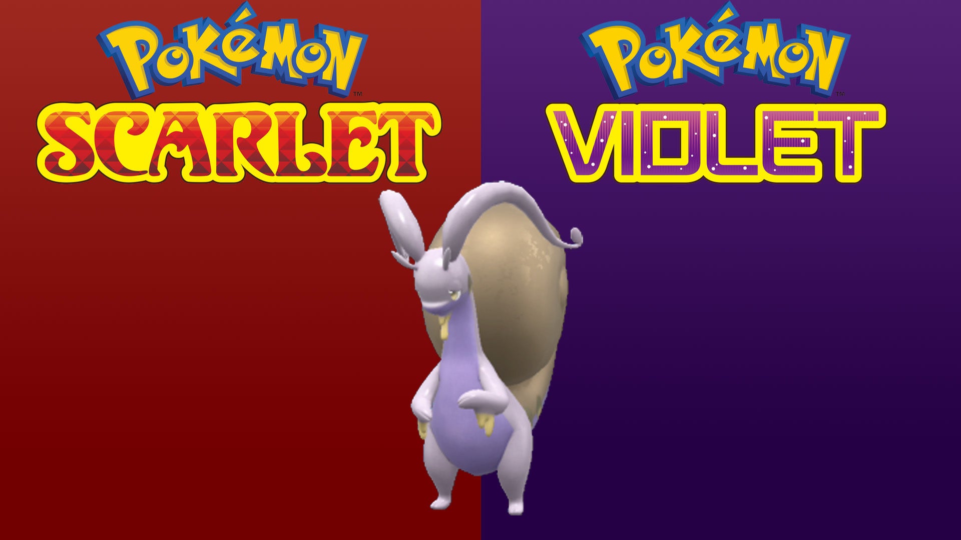 Pokemon Scarlet and Violet Shiny Hisuian Goodra