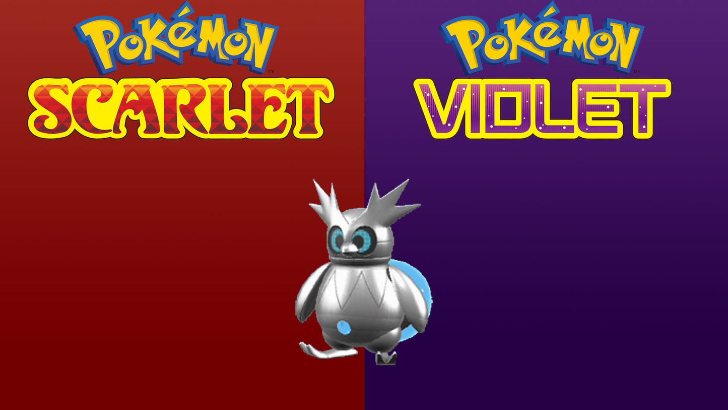 Pokemon Scarlet and Violet Shiny Iron Bundle 6IV-EV Trained - Pokemon4Ever