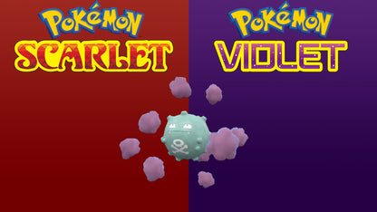 Pokemon Scarlet and Violet Shiny Koffing 6IV-EV Trained - Pokemon4Ever