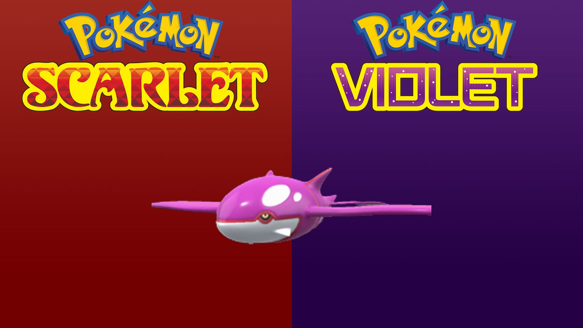 Pokemon Scarlet and Violet Shiny Kyogre