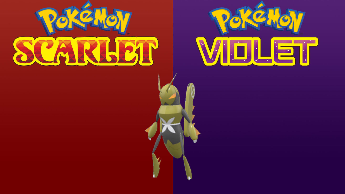 Pokemon Scarlet and Violet Shiny Lokix 6IV-EV Trained - Pokemon4Ever