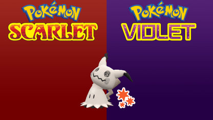 Pokemon Scarlet and Violet Marked Shiny Mimikyu 6IV-EV Trained - Pokemon4Ever