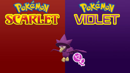 Pokemon Scarlet and Violet Marked Shiny Murkrow 6IV-EV Trained - Pokemon4Ever