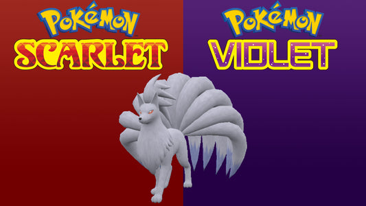 Pokemon Scarlet and Violet Shiny Ninetales 6IV-EV Trained