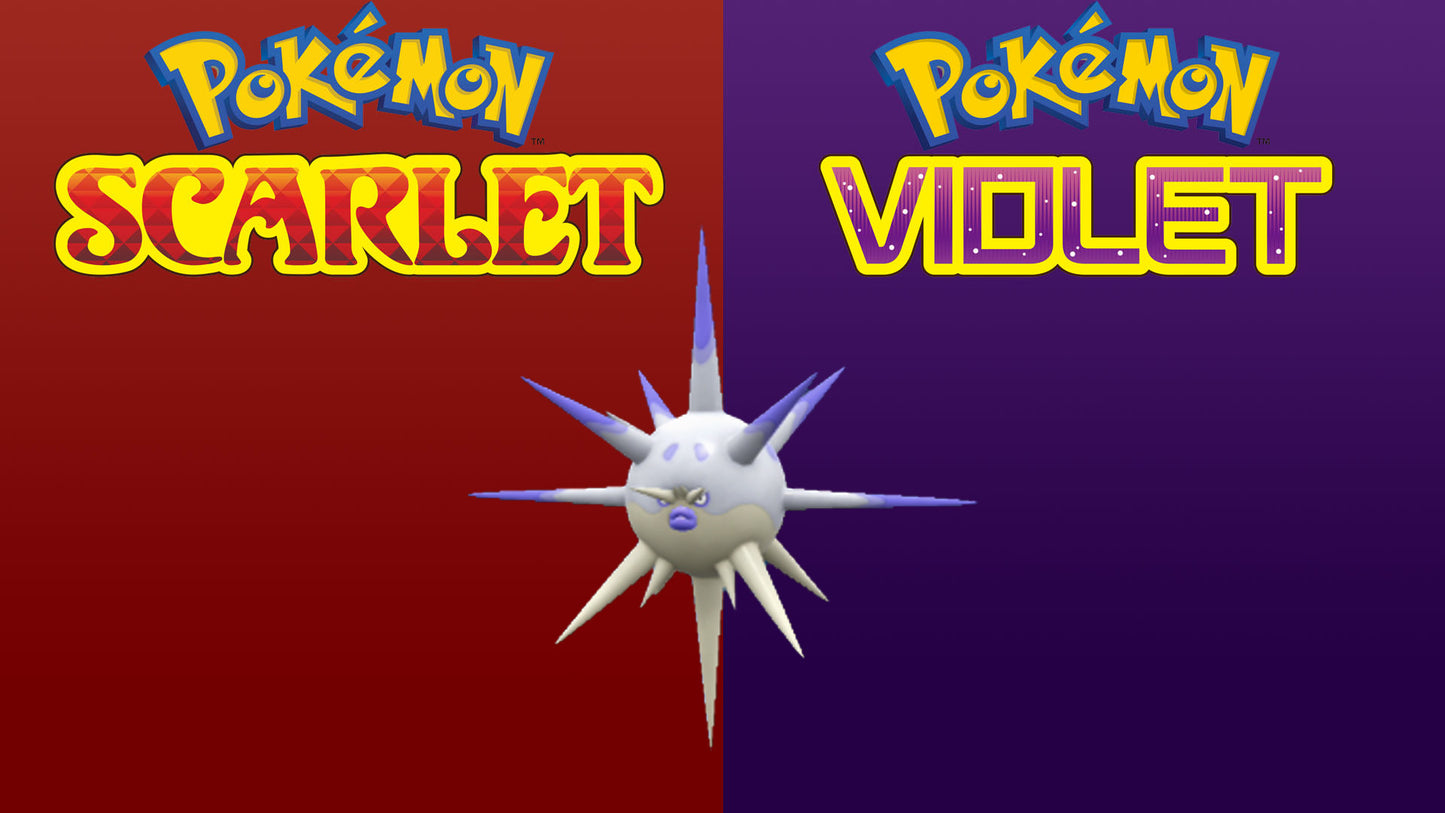 Pokemon Scarlet and Violet Shiny Overqwil