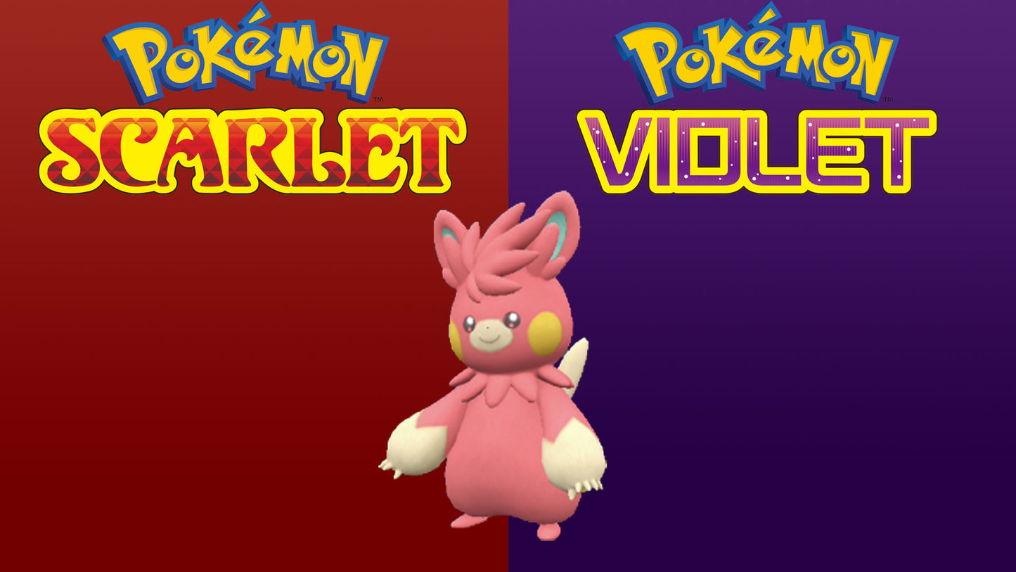 Pokemon Scarlet and Violet Shiny Pawmot 6IV-EV Trained - Pokemon4Ever