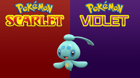 Pokemon Scarlet and Violet Shiny Phione 6IV-EV Trained - Pokemon4Ever