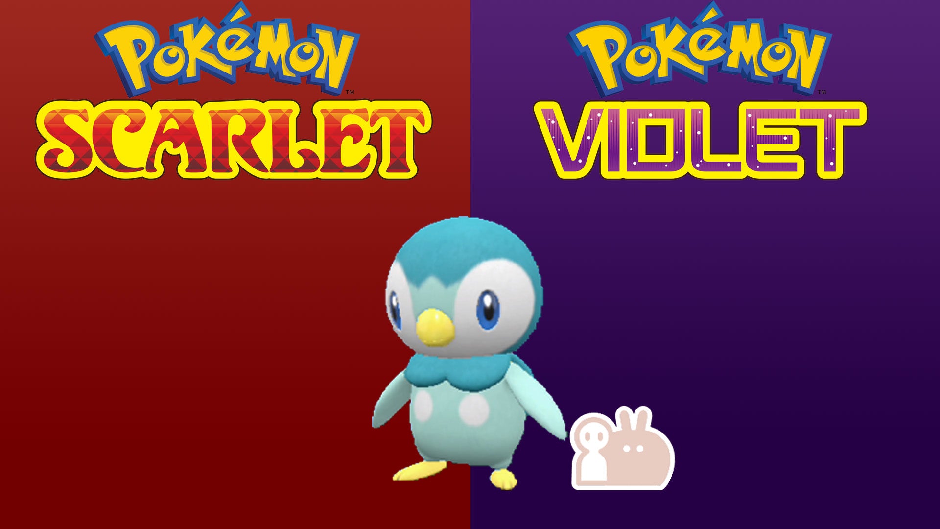Pokemon Scarlet and Violet Jumbo Mark Shiny Piplup 6IV-EV Trained - Pokemon4Ever