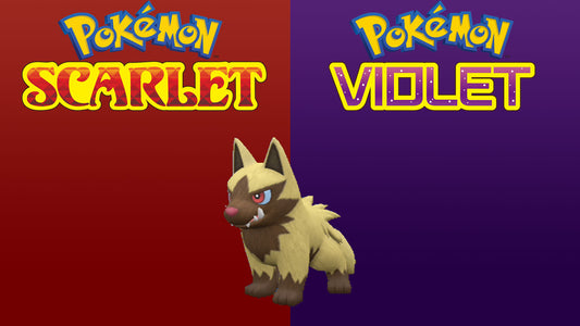 Pokemon Scarlet and Violet Shiny Poochyena 6IV-EV Trained