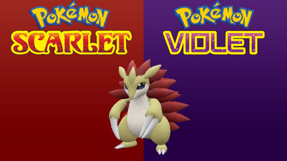 Pokemon Scarlet and Violet Shiny Sandslash 6IV-EV Trained - Pokemon4Ever