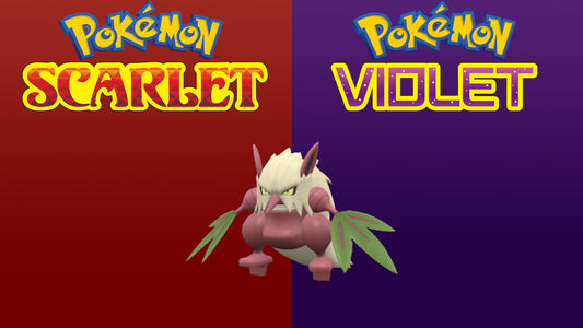 Pokemon Scarlet and Violet Shiny Shiftry 6IV-EV Trained - Pokemon4Ever