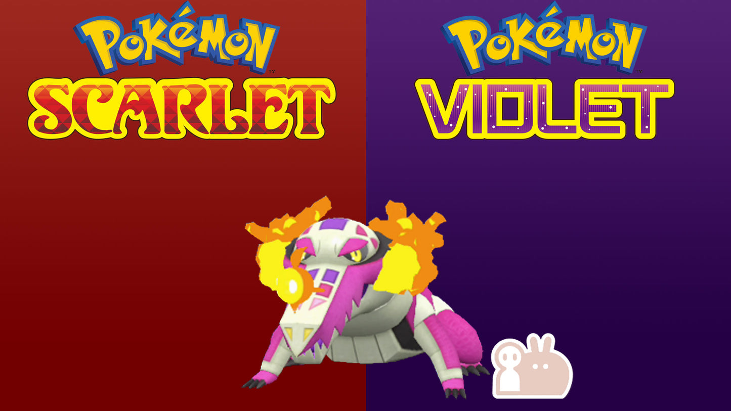 Pokemon Scarlet and Violet Marked Shiny Skeledirge 6IV-EV Trained - Pokemon4Ever