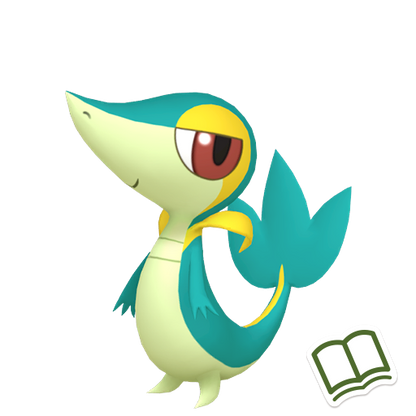 Pokemon Scarlet and Violet Marked Shiny Snivy 6IV-EV Trained - Pokemon4Ever