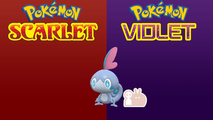 Pokemon Scarlet and Violet Shiny Sobble Jumbo Mark