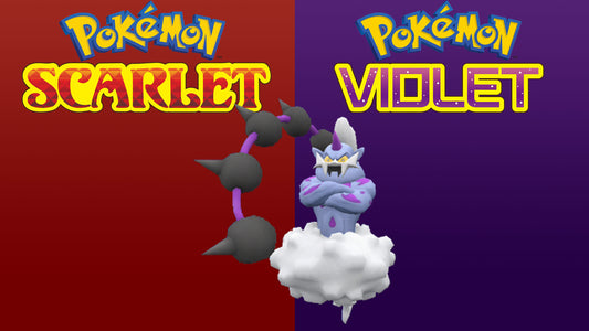 Pokemon Scarlet and Violet Shiny Thundurus