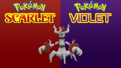 Pokemon Scarlet and Violet Shiny Trevenant 6IV-EV Trained - Pokemon4Ever