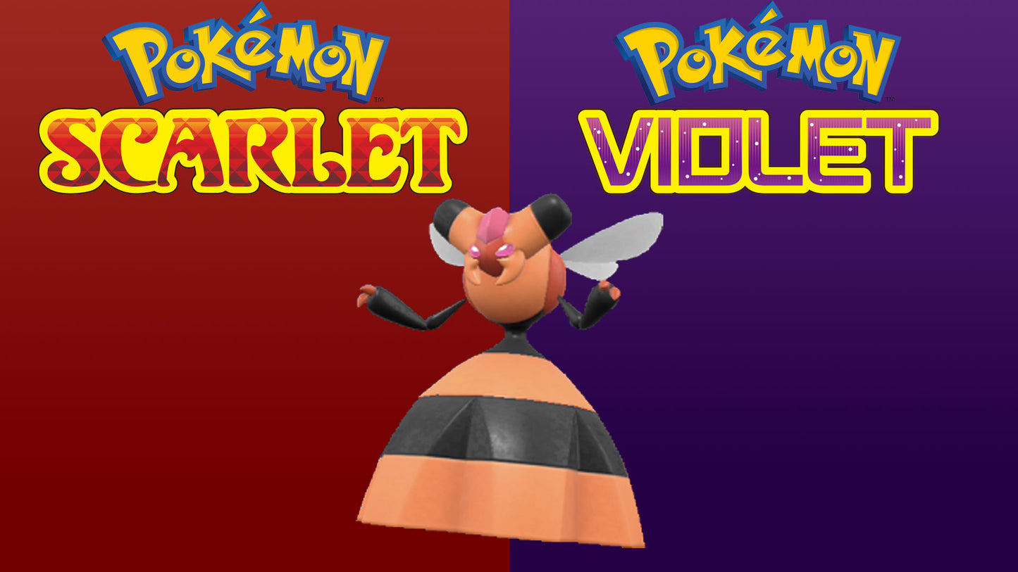 Pokemon Scarlet and Violet Shiny Vespiquen 6IV-EV Trained - Pokemon4Ever