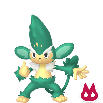 Pokemon Legends ZA Alpha Shiny Simisage 6IV-EV Trained - Pokemon4Ever