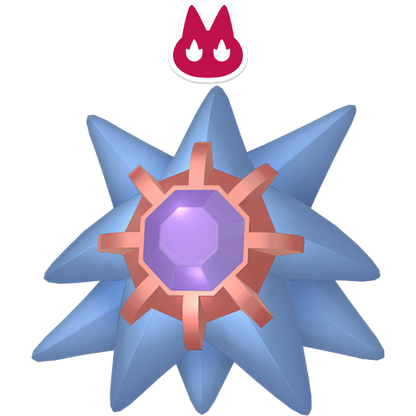 Pokemon Legends ZA Alpha Shiny Starmie 6IV-EV Trained - Pokemon4Ever