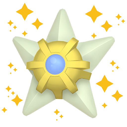 Pokemon Legends ZA Shiny Staryu 6IV-EV Trained - Pokemon4Ever