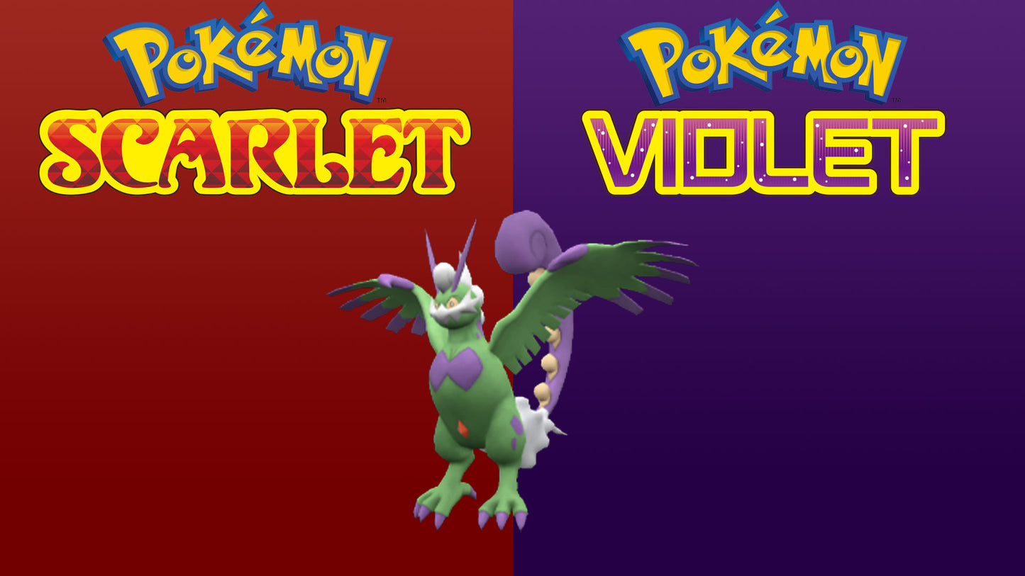 Pokemon Scarlet and Violet Tornadus-Therian 6IV-EV Trained - Pokemon4Ever