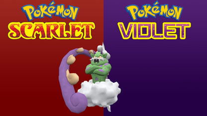 Pokemon Scarlet and Violet Shiny Rayquaza 6IV-EV Trained