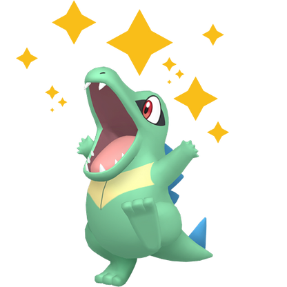 Pokemon Legends ZA Shiny Totodile 6IV-EV Trained - Pokemon4Ever