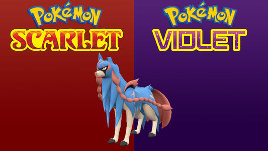 Pokemon Scarlet and Violet Zacian 6IV-EV Trained - Pokemon4Ever