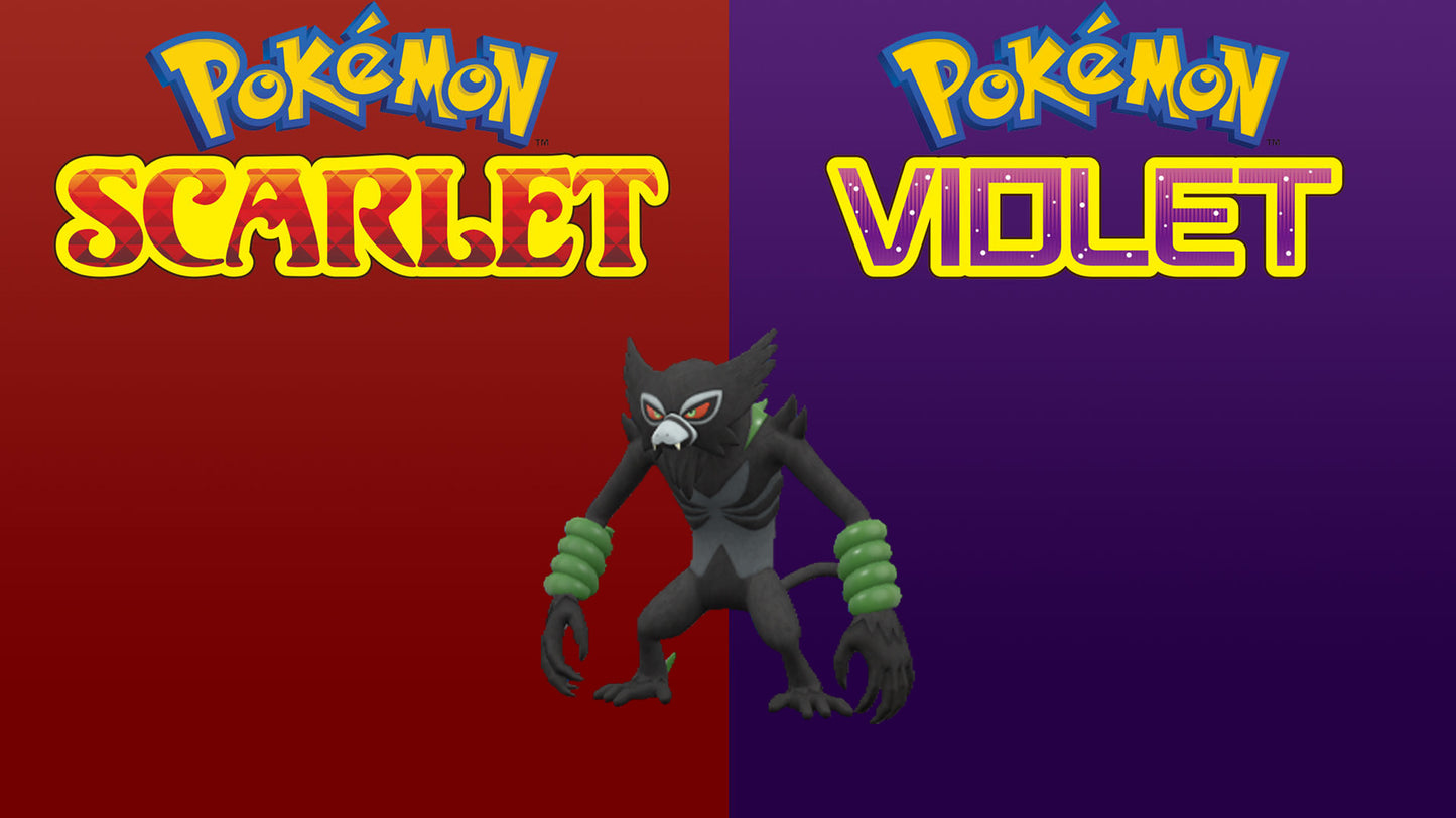 Pokemon Scarlet and Violet Zarude