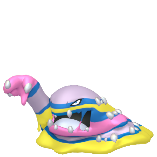Pokemon Scarlet and Violet Shiny Alolan Muk