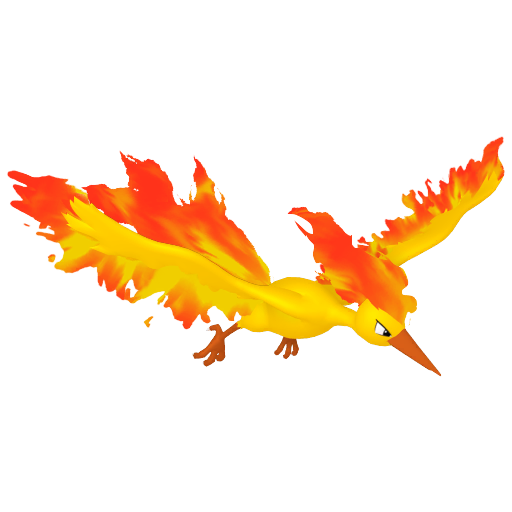 Pokemon Scarlet and Violet Moltres