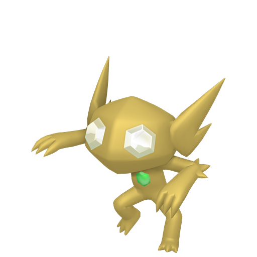 Pokemon Scarlet and Violet Shiny Sableye
