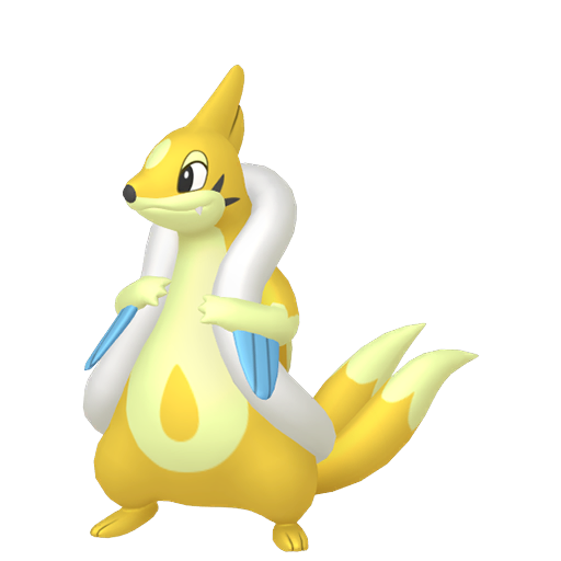 Pokemon Scarlet and Violet Shiny Floatzel