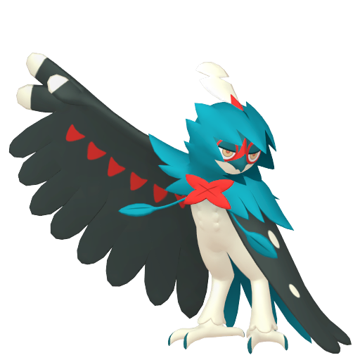 Pokemon Scarlet and Violet Shiny Decidueye